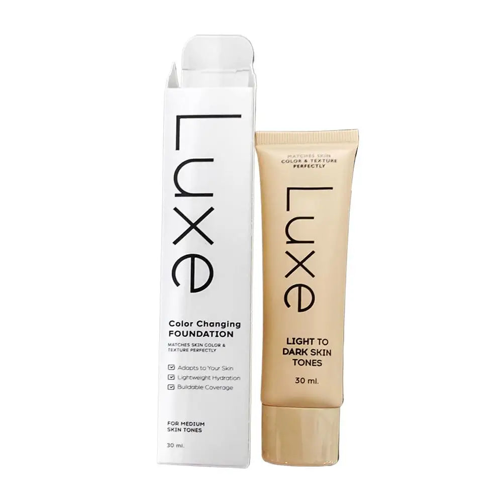 2-in-1 Color-Changing Foundation Stick Liquid Lightweight Moisturizing Brightening Foundation Color Changing For All Skin Types